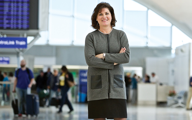 Rhonda Hamm-Niebruegge, Director of St. Louis Lambert International Airport